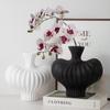 Plastic Irregular Shape Vase Imitation Ceramic Flower Arrangement Vase Water Cultivation Vase