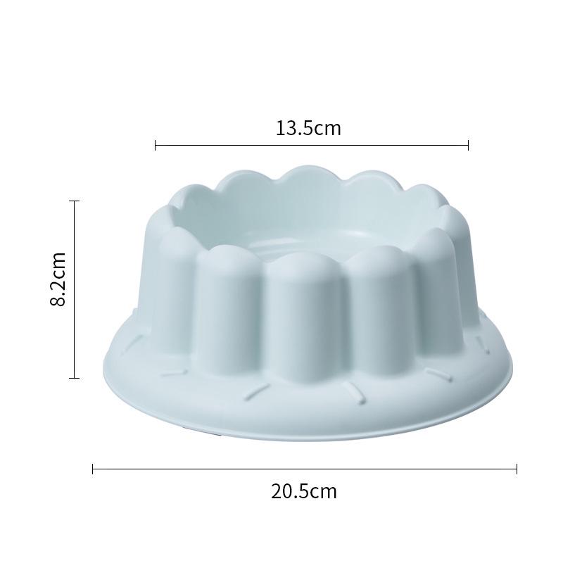 Stainless Steel Anti-Spill Cat Bowl with Chin Protection and Elevated Pudding Flower Design