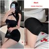 Sexy Underwear Sexy Neck Tight Hip Skirt Women's Nightclub Temptation Wrinkled Pajamas Couple Flirting Perspective Charm