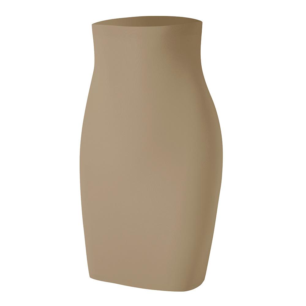 Women's High Waist Shapewear Half Slip, Seamless Tummy Control Butt Lifting Postpartum Slimming Skirt Under Dresses