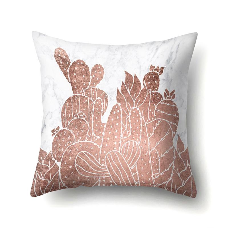 Polyester Pillow Case Automobile Decoration Home Print Pillow Case Automobile Sofa Waist Cushion Cover