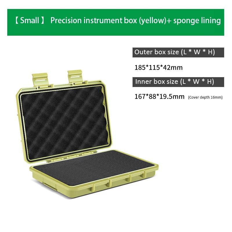 

Portable Tool Box Waterproof Sealed Small Precision Instrument Parts Tool Storage Box Safety Protection Small Size Toolbox