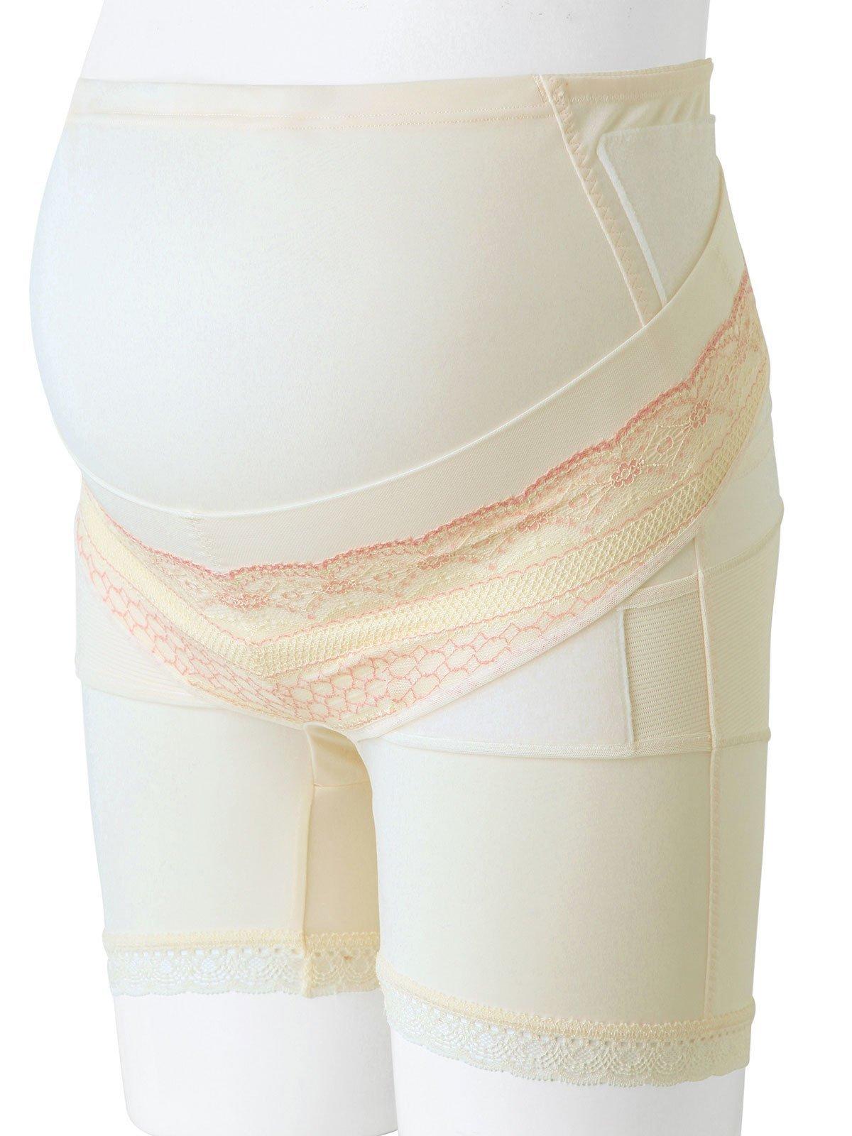 

Inujirushi Honpo Дородовые Брюки Всё-в-одном, Размер L, Бежевый, бежевый