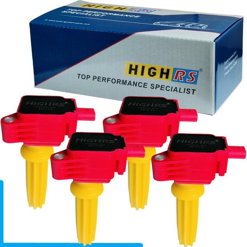 4PCS Ignition Coil CM5Z-12029-A CM5Z12029A CM5E-12A366-BB CM5E12A366B Focus 2.3 2.0 Turbo EcoSport Mustang MKZ MKC MKT Explorer 4 ignition coils