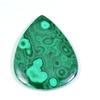 AA++ Gorgeous Malachite Cabochon Designer Pear Loose Gemstone 38X49X04 MM SK-458
