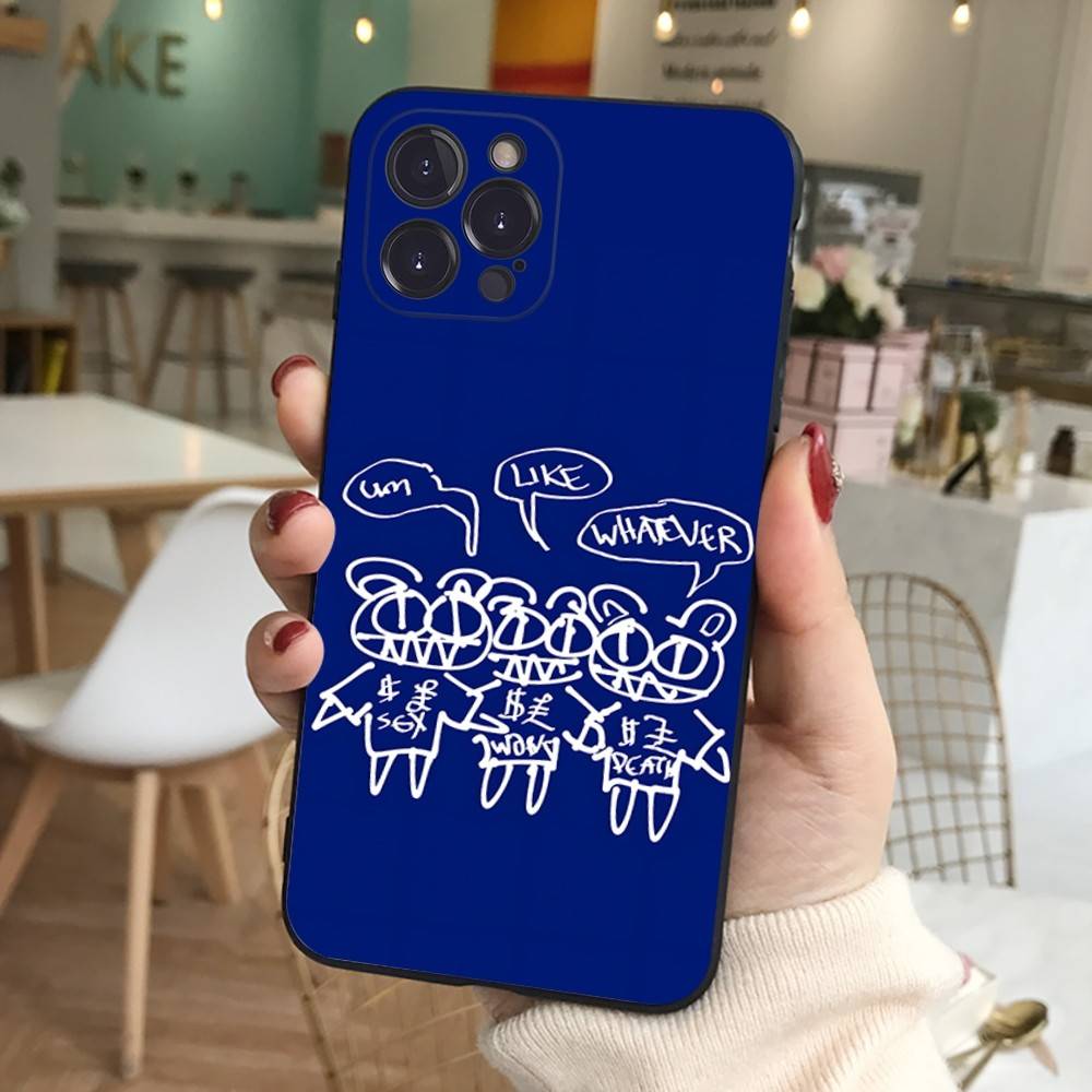R-Radiohead Rock Band Phone Case For IPhone 17 Air 16 Pro Max 15 14 13 12 11 Mini Soft TPU Back Cover