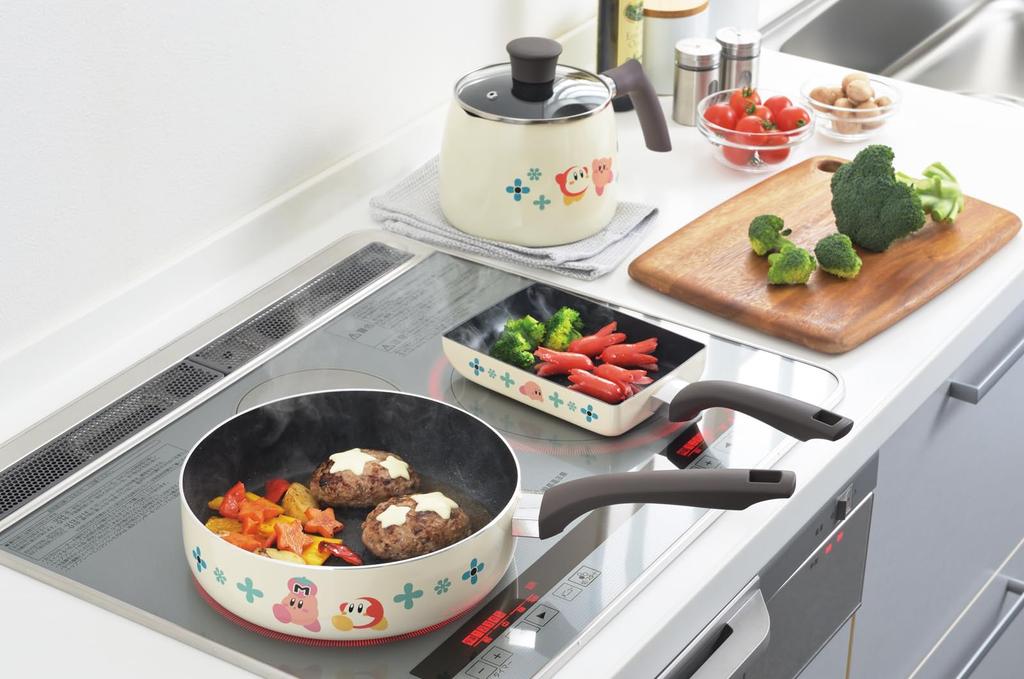 Kirby of the Stars IH Compatible Aluminum Frying Pan 24cm KBY-03