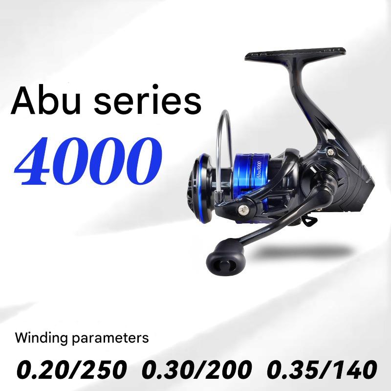 Mavllos BMAC Metal Gear 5.2:1 Gear Ratio 10kg Drag Power – Aluminum Spool CNC Handle High Speed Spinning Reel for Saltwater Freshwater