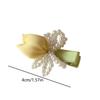 Gentle Diary~ Tulip Pearl Hairpin Fairy Mori Fairy Beauty Premium Sense Niche Bangs Side Headdress Hairpin