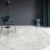 Modern Round Carpet Decoration Home Bedroom Carpet Lounge Rug Entrance Door Mat Large Area Carpets for Living Room Chair Mat