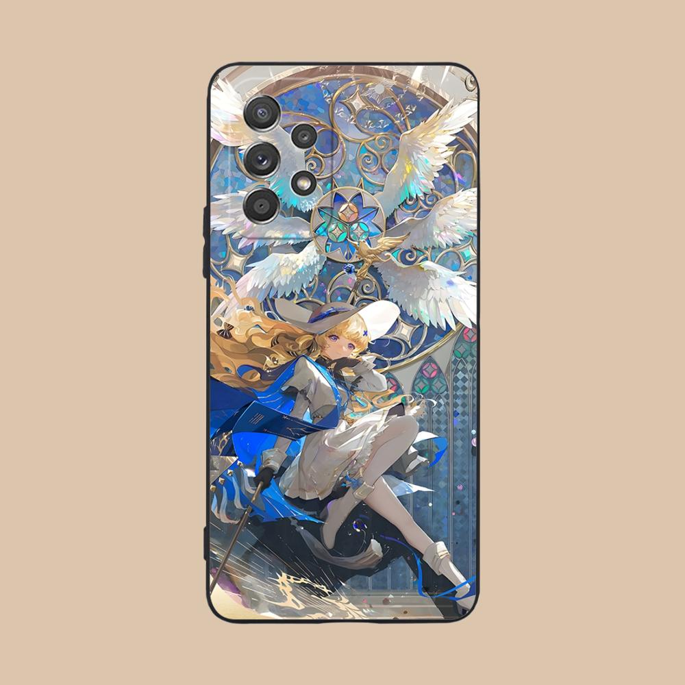 Wuthering Waves Phoebe Phone Case for Samsung Galaxy M55 54 42 35 34 33 32 23 22 15 14 13 12 F55 5G Colorful Cover Luxury Cover