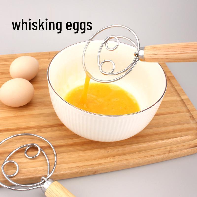 Set Mixer & Frusta per Impasto in Acciaio Inossidabile con Cestello per Lievitazione