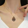 Collier Tarot Vision Pendentif Œil Voyant Collier Symbole Carte de Tarot