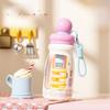 Cartoon Cute Pet Planet Insulated Bottle With Silicone Straw For Kids And Travel
