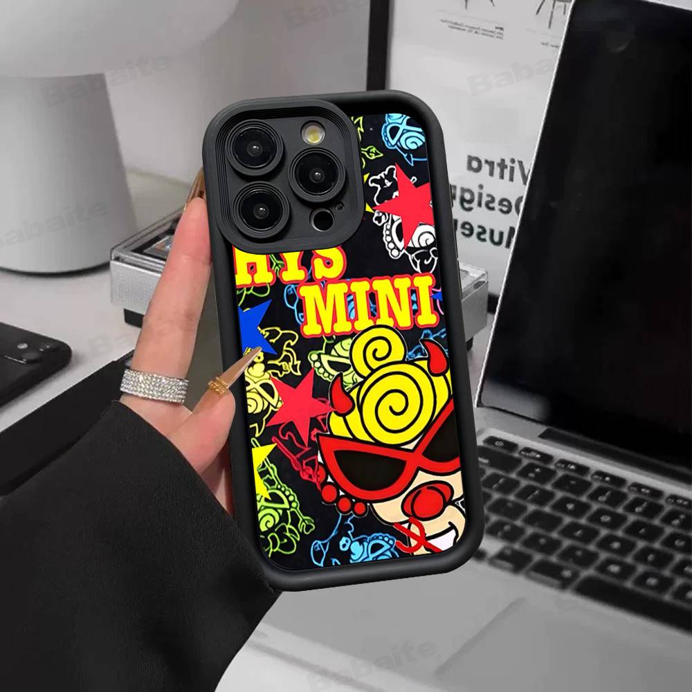 H-Hysteric Cute M-Mini TPU Phone Cover For Iphone 17 16 15 14 13 12 11 Pro Max Plus Case Cover
