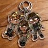 Game YKMET Boyfriend To Death Keychain for Accessories Cute Pet Strade Ren Lawrence Keyring Jewelry Friends Fans Gamers Gifts
