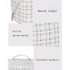 Trousse cosmetica Thousand Bird Grid per donna Grande capacità Portatile Borsa portaoggetti da viaggio 1 pz