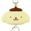 Sanrio Face-Shaped Reel Key Holder Pompompurin Mascot Purin 136.41.8cm Character 168718