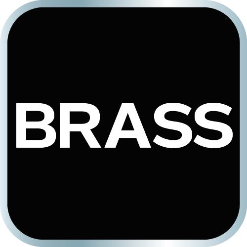 Brass quick connector with 1" internal thread