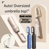 Oversized Reinforced Windproof  Rainproof Dual-use UV Resistant Fully Automatic Rotating Ring Buckle Umbrella Fold Double Keel