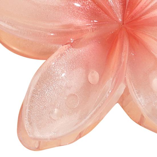 Kvinner Blomsterform Hårklo Anti-skli Design Gradient Farge Hårklemme Dusj Bading Tilbake Hode Haisklips Stylingtilbehør