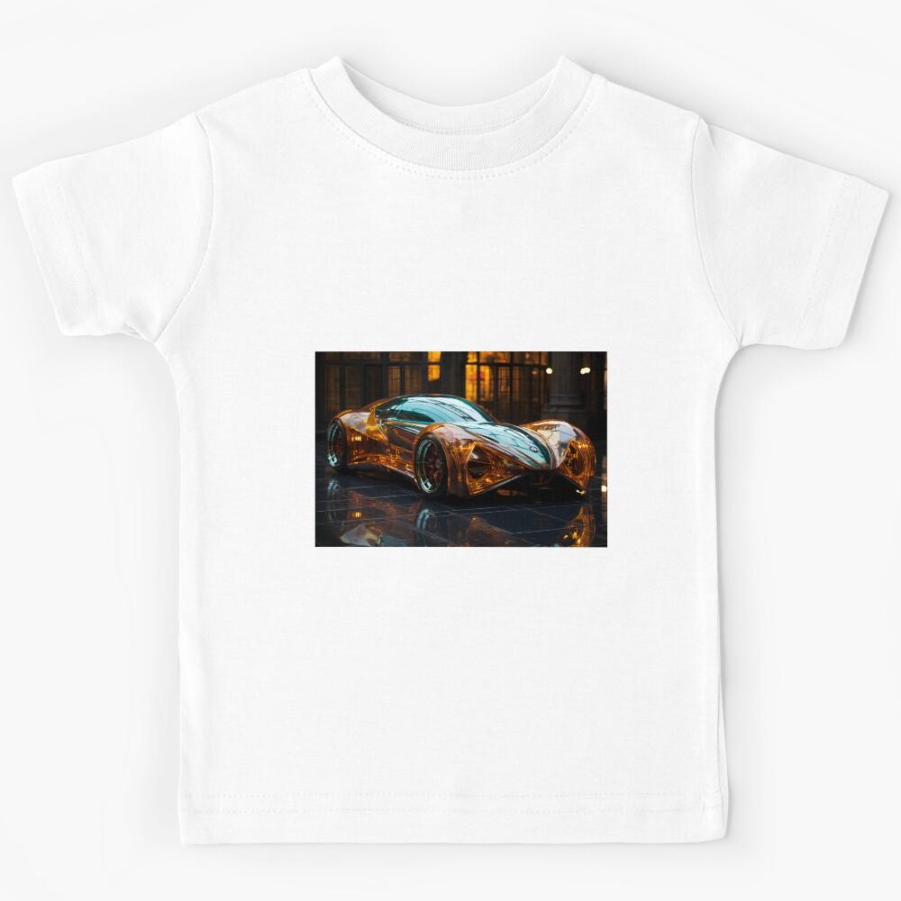 Futuristic Supercar Cyborg Dragon Concept 7 Kids T-Shirt 140
