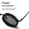 Neun-Stufen ND Drehbare Dimmende Polarisierte Sonnenbrille, UV-Schutz, Manuell Einstellbarer Filter