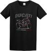 Multistrada Graphic Men'S Cotton Shirt Black