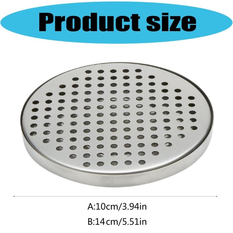 Durable Round Pubs Drip Mats Ideal for Professional Setting Residential Kitchens Feature Simple Cleaning Design and Longevity