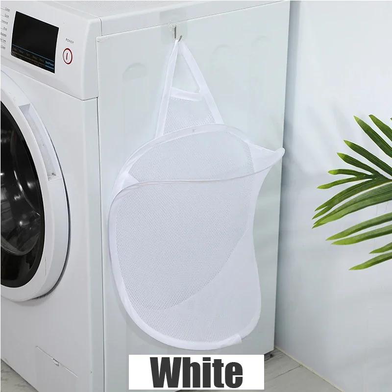

Сумка для хранения грязной одежды, корзина, каркасное ведро, складная сетка, для стирки, ванной комнаты, настенный органайзер для одежды для дома