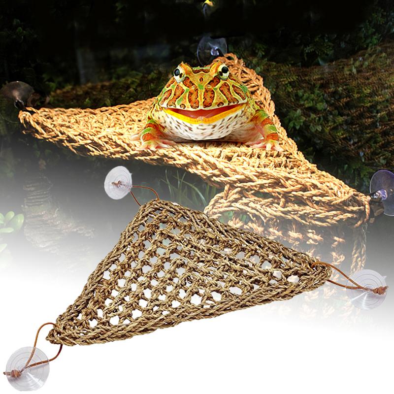 Reptile Lizard Hammock Hamster Reptile Grass Mat Pet Bed Bearded Dragon Hammock Reptiles Geckos Grass Reptile Grass Mat Pet Bed