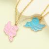 Cross-border New Letters Best Friends Love Stitching Girlfriends Necklace Wing Pendant