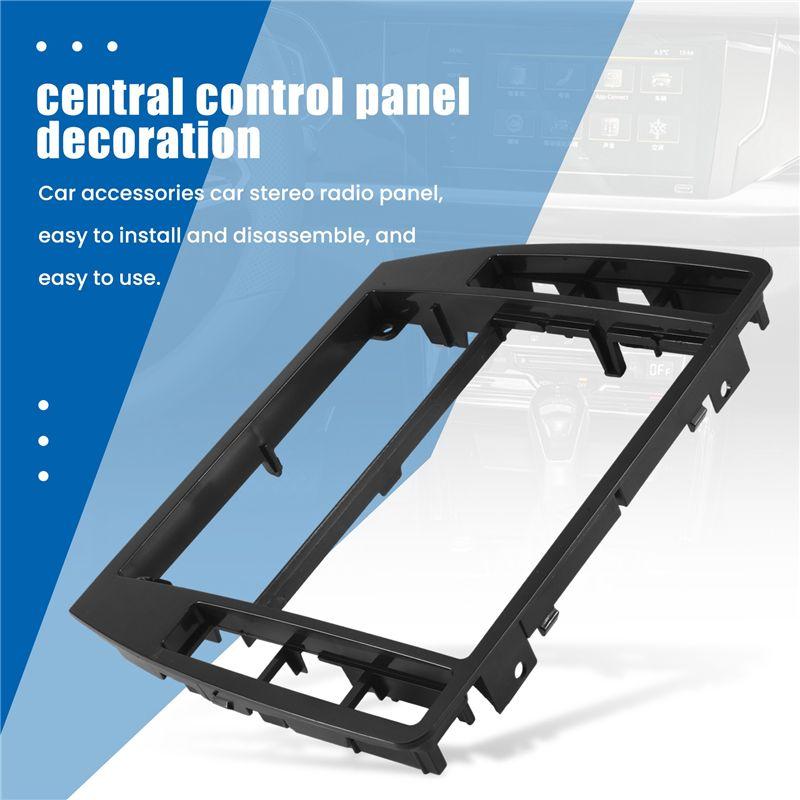 R4-3B0858069 Interior Dash Center Console Trim Bezel Panel Radio Face Frame For PASSAT B5 2001 2002 2003 2004 2005