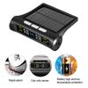 Solar Power Car Tire Pressure Monitor TPMS Car Tire Pressure Alarm Monitor System Auto Security Alarm Systems Tyre Pressure Sensor Kit