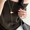 Silver Adjustable Sweater Chain Elegant Charm Jewelry Accessory Gift  Fashion