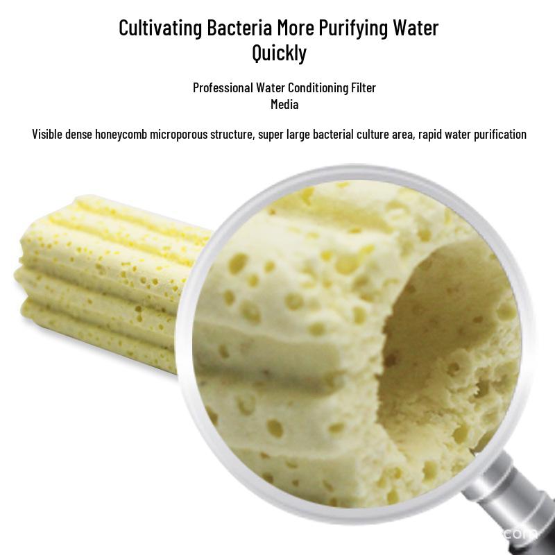 Nano Bacteria Ceramic Filter Ring - Aquarium & Fish Pond Water Purification Media.