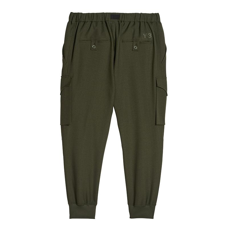 

Y-3 Sp Unisex Cuff Pants Casual Loose Cargo Pants Unisex pants Military-Green JE3437 XL