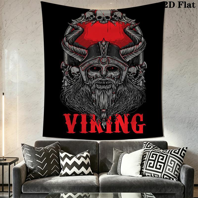 Viking Pattern Home Decor Tapestry, Wall Hanging, Decorative RV Wall Cloth.NGT0928336