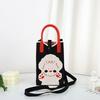 Korean Style Cute Heart Knitted Mini Crossbody & Shoulder Bag for Women