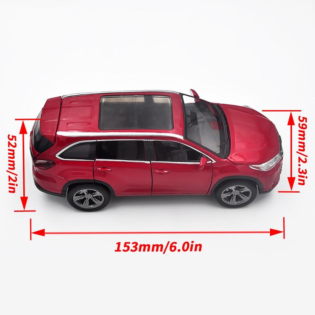 Модель автомобиля 1:32 для легкосплавного автомобиля Литье игрушек Модель автомобиля Pull Back Детские игрушки Коллекционные предметы красный