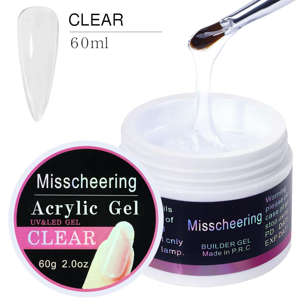 Nail Extension Gel 15Ml Phototherapy Gel Crystal Quick Nail Extension Gel Phototherapy Gel Nail