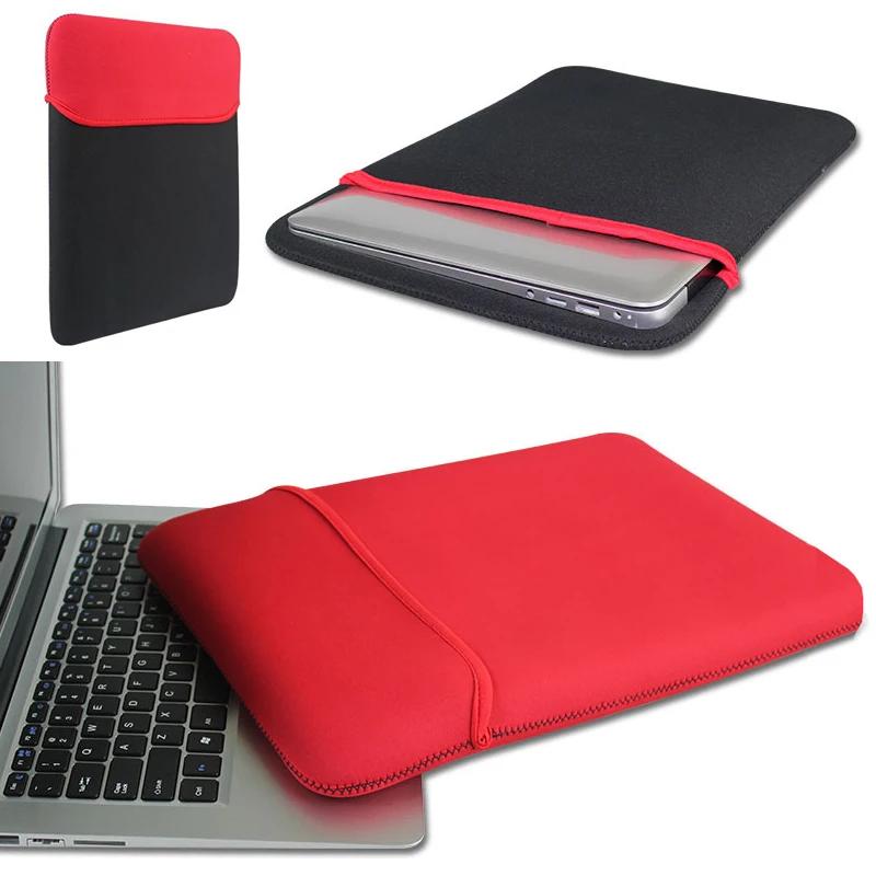Laptop inner bag with diving material SBR double-sided black red 11 12 13 14 15 15.6 17 inch computer bag