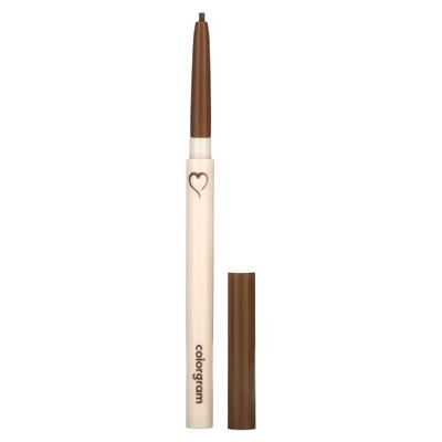 Schattierender Formgebender Schlanker Bleistift-Eyeliner, 04 Warmes Braun, 0,12g (0.004oz)