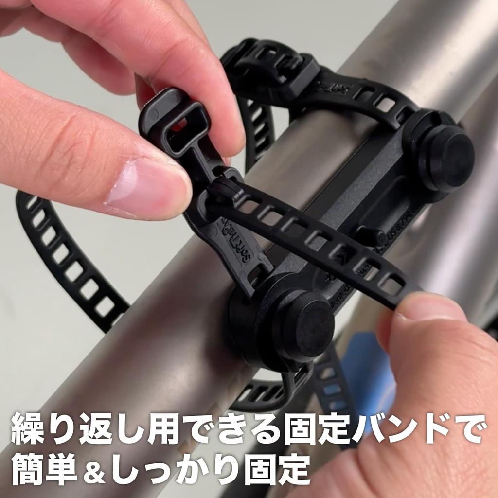 FIDLOCK TWIST UNI The TWIST base can be freely attached to pipes with a diameter of Regular bottles and bike travel bags can be attached to the TWIST