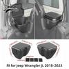 JIDIXIAN Car Rear Trunk Side Storage Boxes Fit for Jeep Wrangler JL 4-Door 2018 Up Anti-Scratch Design for Camping Off-Road Ni1