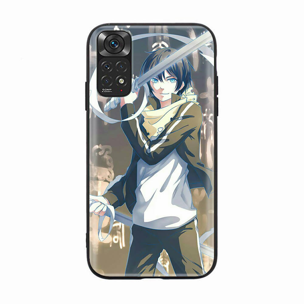 

Черный чехол для Xiaomi Poco X6 X4 M5 M6 F5 F6 C65 C55 C50 C51 C40 Pro Redmi 14C A3X 13C 12C 11T 10A 9C Note 7 6 8A Plus D-71 Noragami yato аниме Xiaomi Poco X4 Pro 5G верблюд