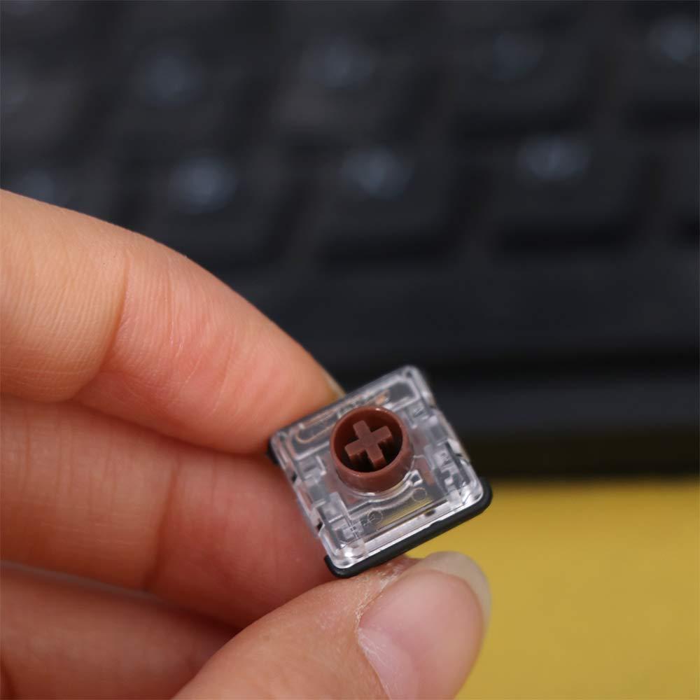 10pcs Acrylic Choc V2 Low Profile Switch High Ultrathin Low RGB Key Keypad  Mechanical Keyboard