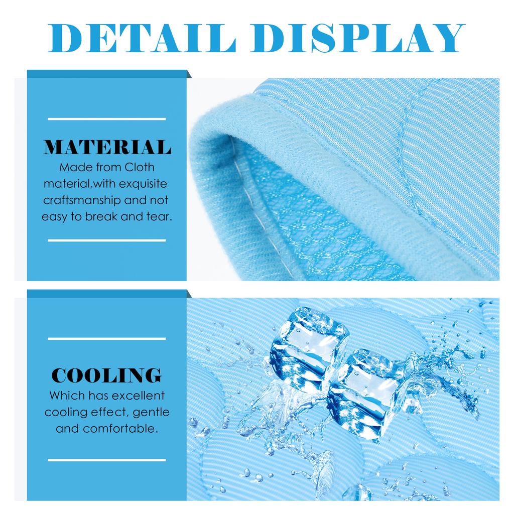 Cooling Dog Mat Pet Cooling Cushion Summer Sleeping Pad for Dogs Cats Lightweight Portable Place Exquisite Craft