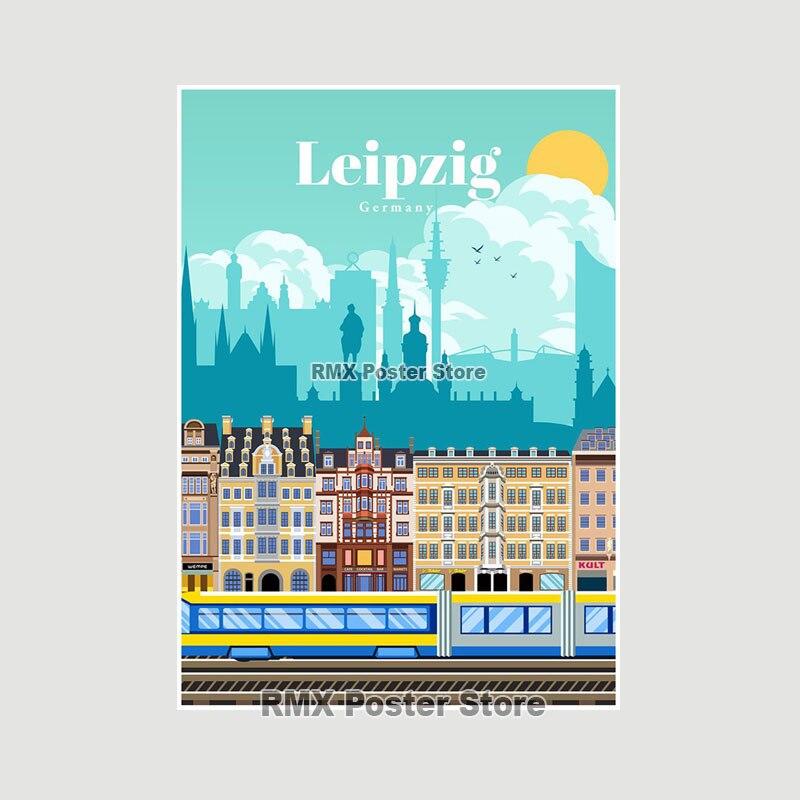 World Travel Minimalist  Posters New York London Paris City Poster White Paper Print Wall Art Decoration Picture Home Cafe Decor