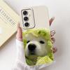 Phone Case For Samsung Galaxy A55 A54 5G Camera Shockproof Soft Liquid Silicone Bumper On Samsung A54 A 55 Funny Animals Meme